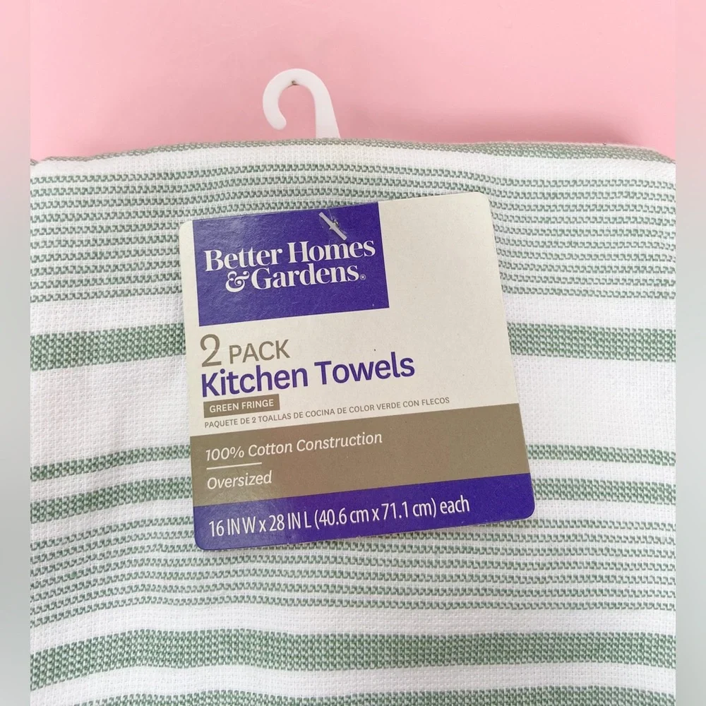 NWT Kitchens Dish Towels by Better Homes & Gardens. Dish drying towels